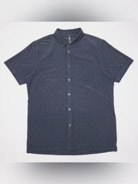 Vuori Men’s Bridge Button Down in Charcoal